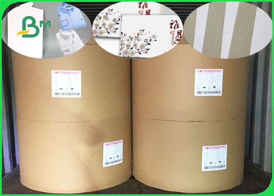 FSC 250/300 / 400gsm C1S Szary tył błyszcząca strona z białym 1mm 2mm 3mm