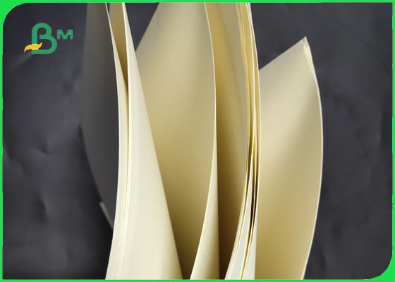 70GSM 80GSM Yellow Woodfree Paper / Bond Paper 100% Virgin Pulp Certyfikat FSC