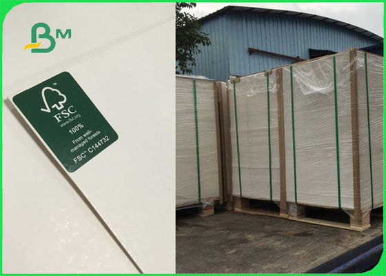 250gsm 270gsm 300gsm Biały C1S Płyta kości słoniowej Składany jednostronnie powlekany Certyfikat FSC