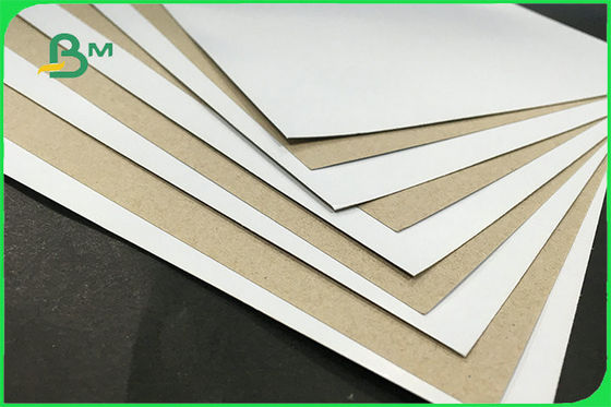 Przetwarzana jednostronnie powlekana biała szara tylna dwustronna płyta do pakowania FSC