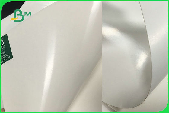 FSC FDA Biała, bezpieczna dla żywności płyta FBB 15g Papier powlekany PE do produkcji kubków na zamówienie