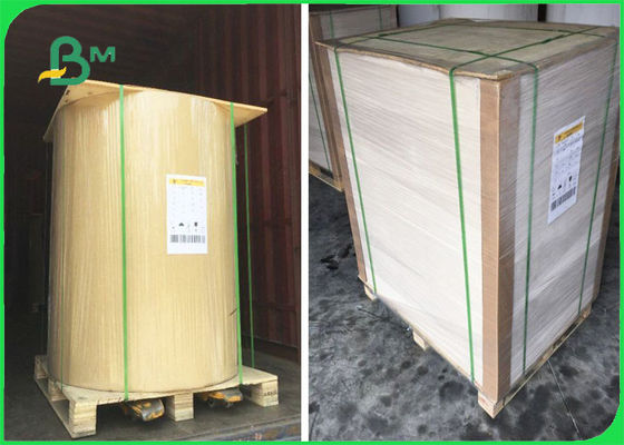 Odwrócony papier pakowy z certyfikatem FSC w arkuszach Jedna strona biały 32 × 40 ''