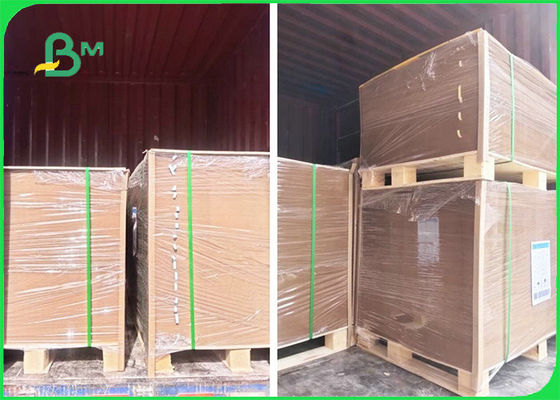 125 g / m2 - 400 g / m2 Certyfikowany papier FSC z wykładziną Virgin Brown Kraft do toreb papierowych