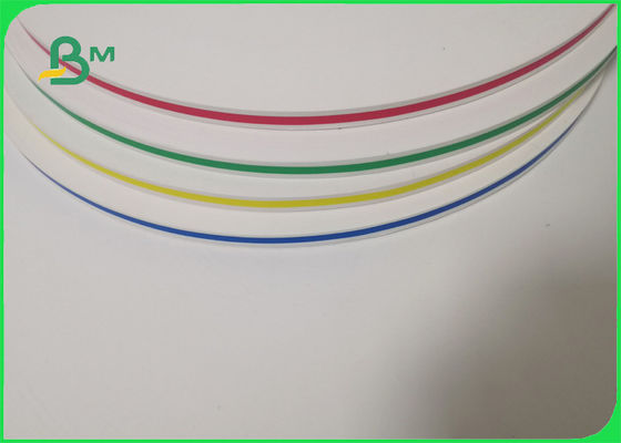 FDA FSC Wave Polka Dot 60gsm Surface Roll Paper Paper Straw na uroczystość 15 mm