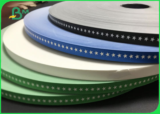 Biodegradowalna słoma papierowa o gramaturze 120 g, wytwarzająca kolorowe papierowe rolki o gramaturze 60 g / m2