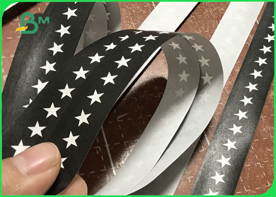 Biodegradowalna słoma papierowa o gramaturze 120 g, wytwarzająca kolorowe papierowe rolki o gramaturze 60 g / m2