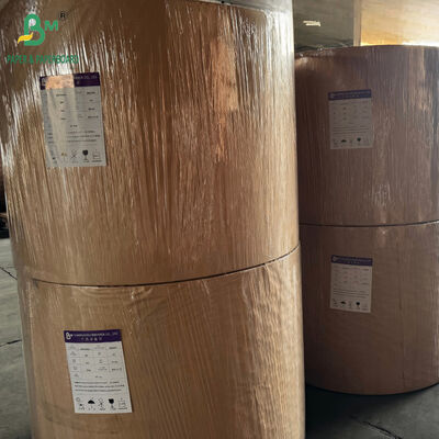 40GSM Białe rolki papieru niepowlekanego 840MM do pakowania obuwia i tekstyliów