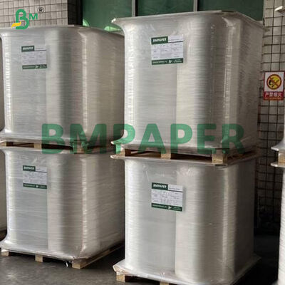 24 gm Biały Straw Owijanie Papier Kraft Żywnościowy FDA 5000m