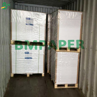 Dwustronny papier do kart do gry z niebieskim rdzeniem i wykończeniem lnianym 12pt 14pt
